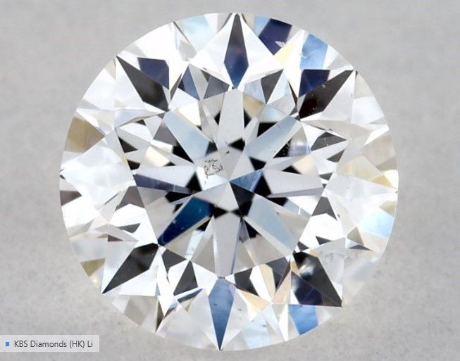 Prírodný diamant okrúhly briliant,... Prírodný diamant okrúhly briliant,...