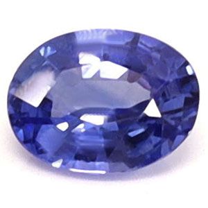 Szafir 1,17 ct, niebieski, szlif owalny