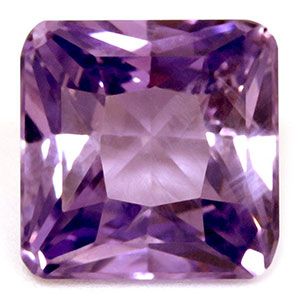 SAPPHIRE FACETED 3.15ct PURPLE Light Purple SI SRILANKA NONE