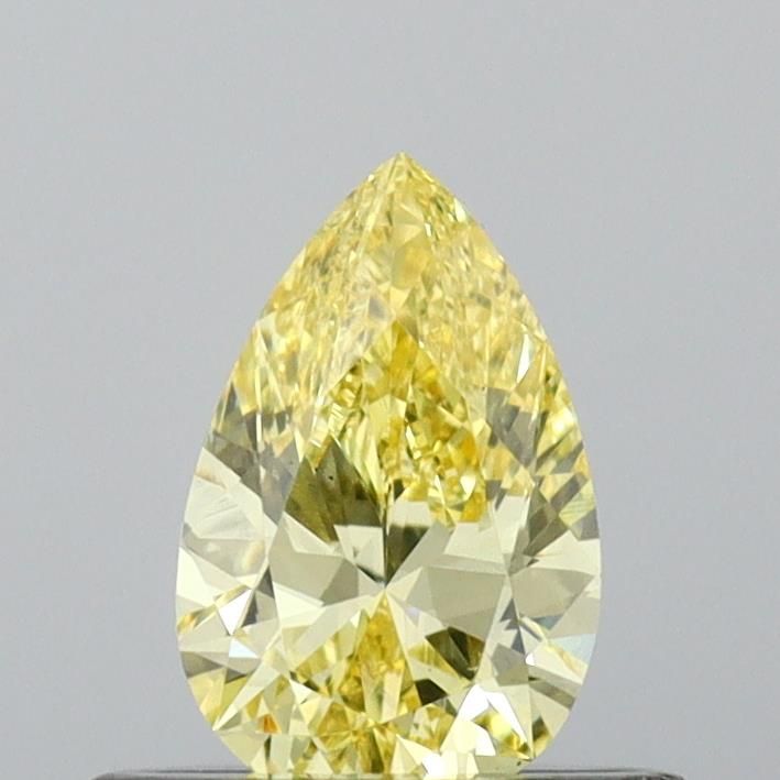 0.45 CT Fancy Intense Yellow PEAR
