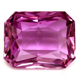 SAPPHIRE FACETED 1.39ct PINK Purplish Pink EC MADAGASCAR NONE