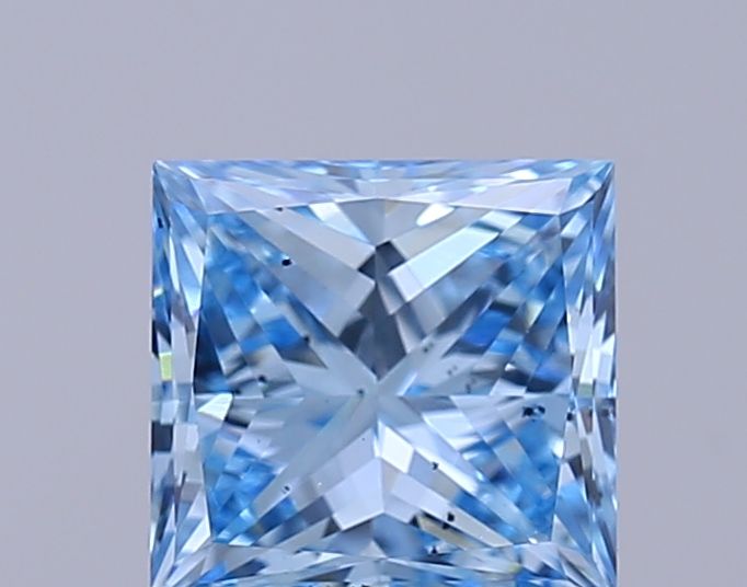 1.0 CT Fancy Vivid Blue PRINCESS