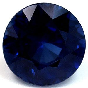 SAPPHIRE FACETED 1.64ct BLUE Deep Blue EC MADAGASCAR HEATED