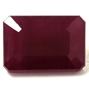 RUBY FACETED 8.82ct RED Deep Red EC REST_OF_AFRICA NONE