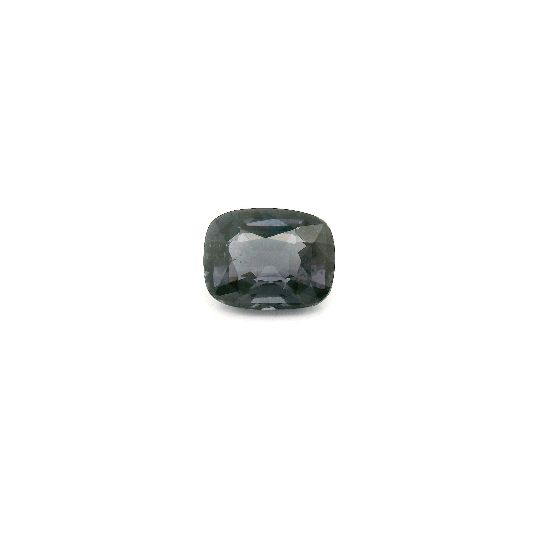 Spinel 1,00 ct, niebieski, szlif cushion