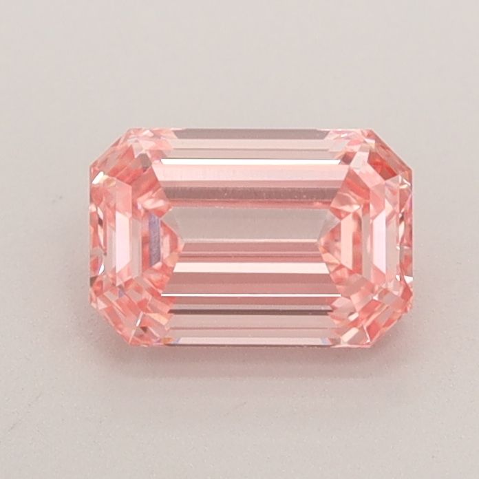 0.7 CT Fancy Vivid Pink EMERALD
