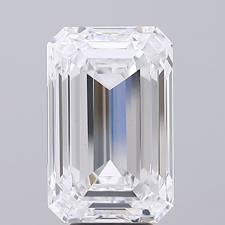8 Carat E Color VS1 Clarity Emerald Cut Lab Grown Diamonds