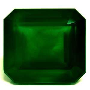 Szmaragd 9,32 ct, zielony, szlif szmaragdowy