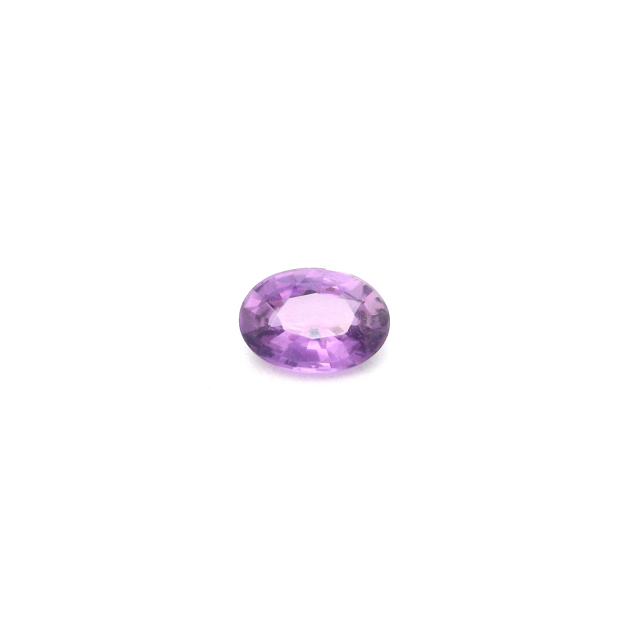 SAPPHIRE FACETED 0.78ct PURPLE Medium Intense EC MADAGASCAR HEATED