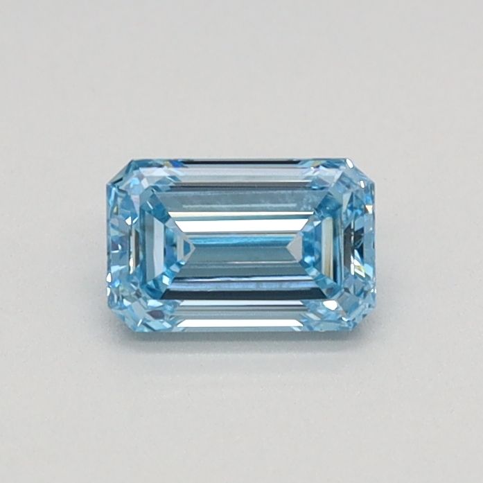 0.33 CT Fancy Intense Blue EMERALD