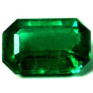 Szmaragd 1,17 ct, zielony, szlif szmaragdowy