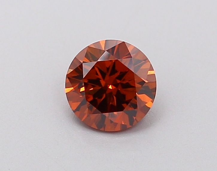 0.79 CT Fancy Deep Orange ROUND