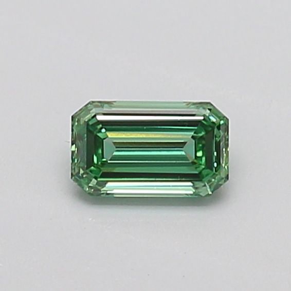 0.29 CT Fancy Vivid Green EMERALD