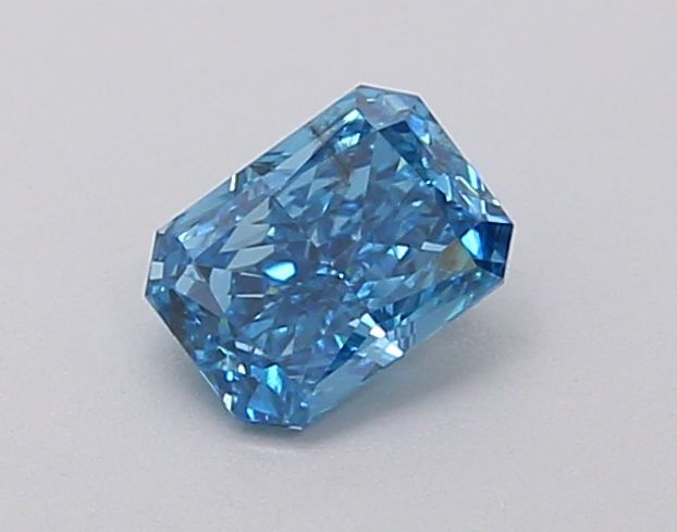 0.44 CT Fancy Vivid Blue RADIANT