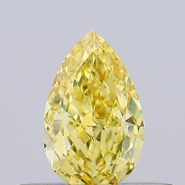 0.3 CT Fancy Intense Yellow PEAR