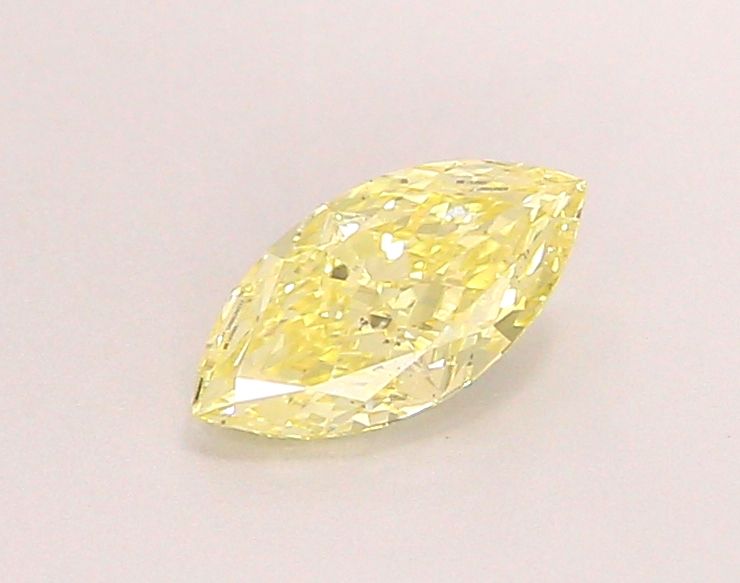 0.6 CT Fancy Yellow MARQUISE