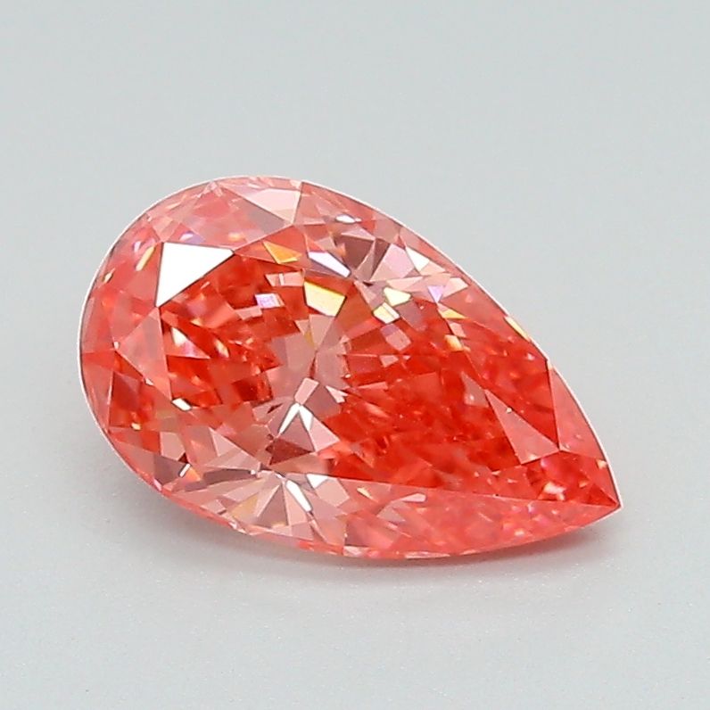 1.15 CT Fancy Vivid Pink PEAR