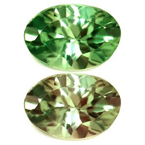 ALEXANDRITE FACETED 0.42ct GREEN Green to Purple EC INDIA NONE