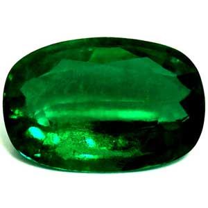 Szmaragd 3,22 ct, zielony, szlif cushion