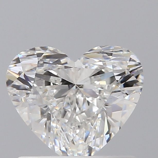 0.71 Carat F SI1 Heart Diamond
