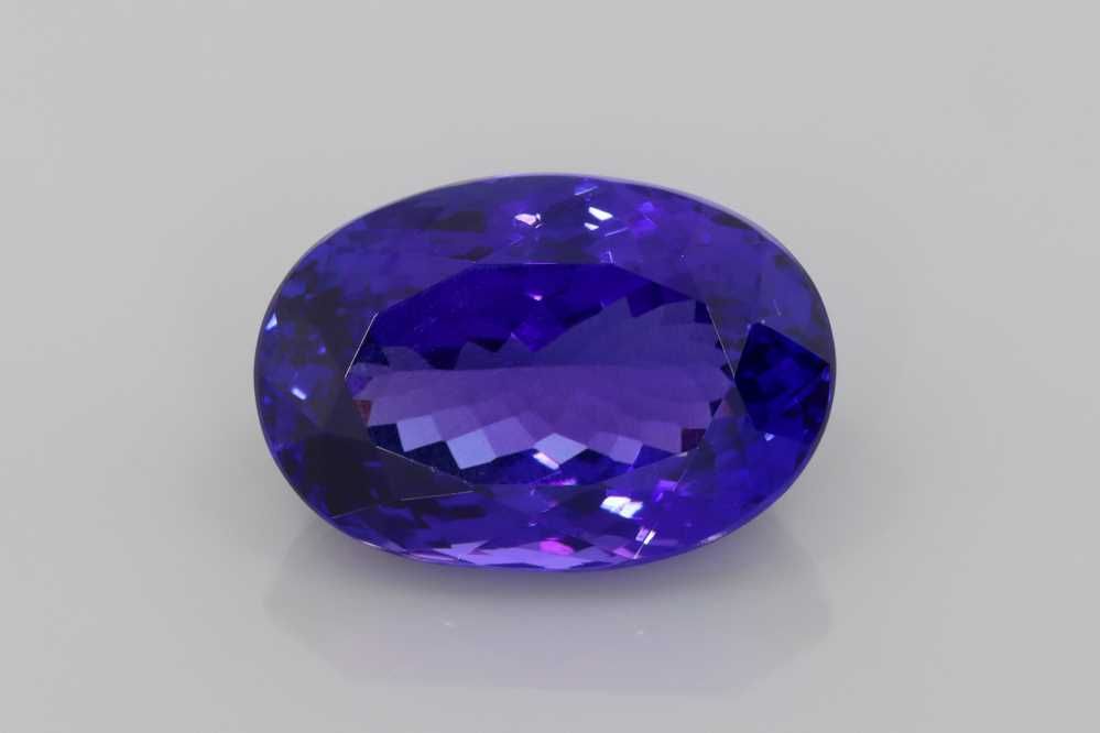 TANZANITE FACETED 15.22ct BLUE Vivid BLUE SI TANZANIA HEATED