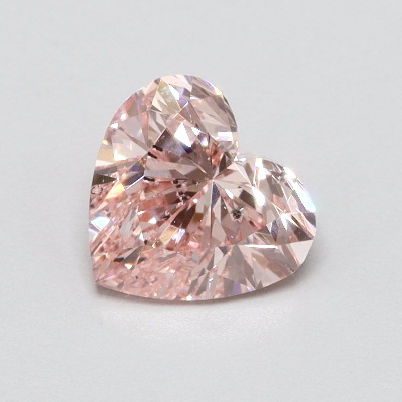 0.4 CT Fancy Intense Pink HEART