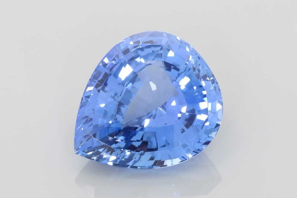 15.31 ct Pear Sapphire