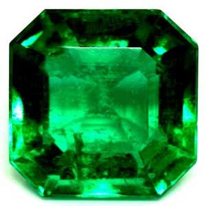Szmaragd 3,53 ct, zielony, szlif szmaragdowy