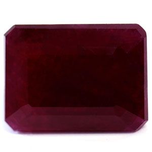Rubin 2,13 ct, czerwony, szlif szmaragdowy