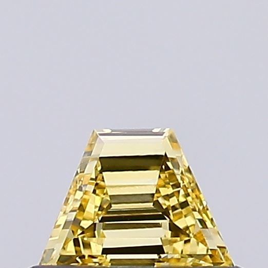 0.28 CT Fancy Intense Brownish Yellow TRAPEZOID