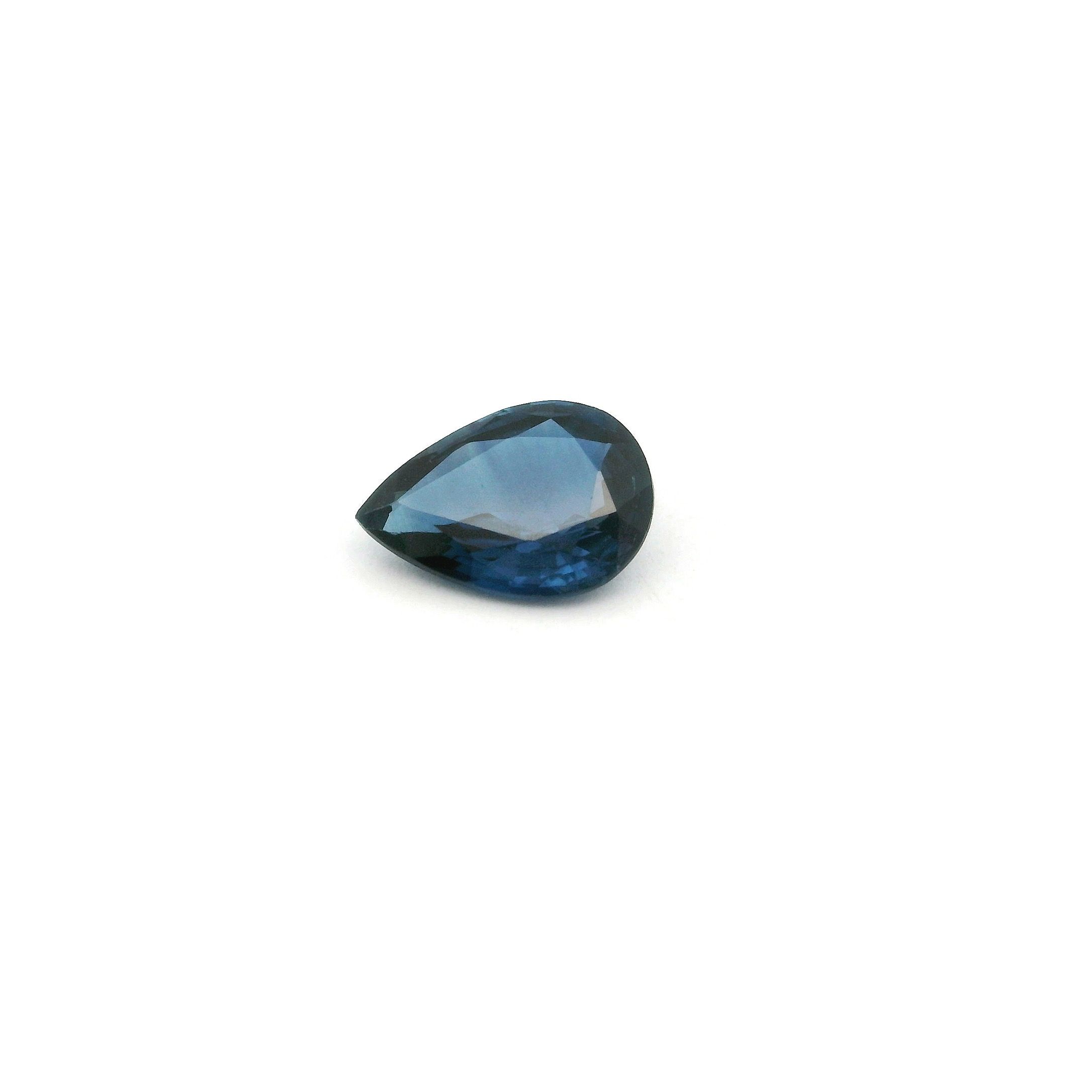 SAPPHIRE FACETED 0.75ct BLUE VIvid SI THAILAND HEATED