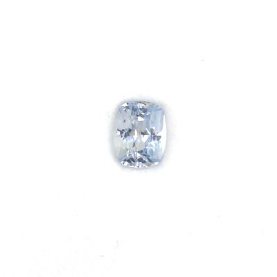 SAPPHIRE FACETED 1.45ct WHITE White,Colourless EC THAILAND HEATED
