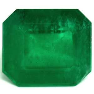 Szmaragd 2,63 ct, zielony, szlif szmaragdowy