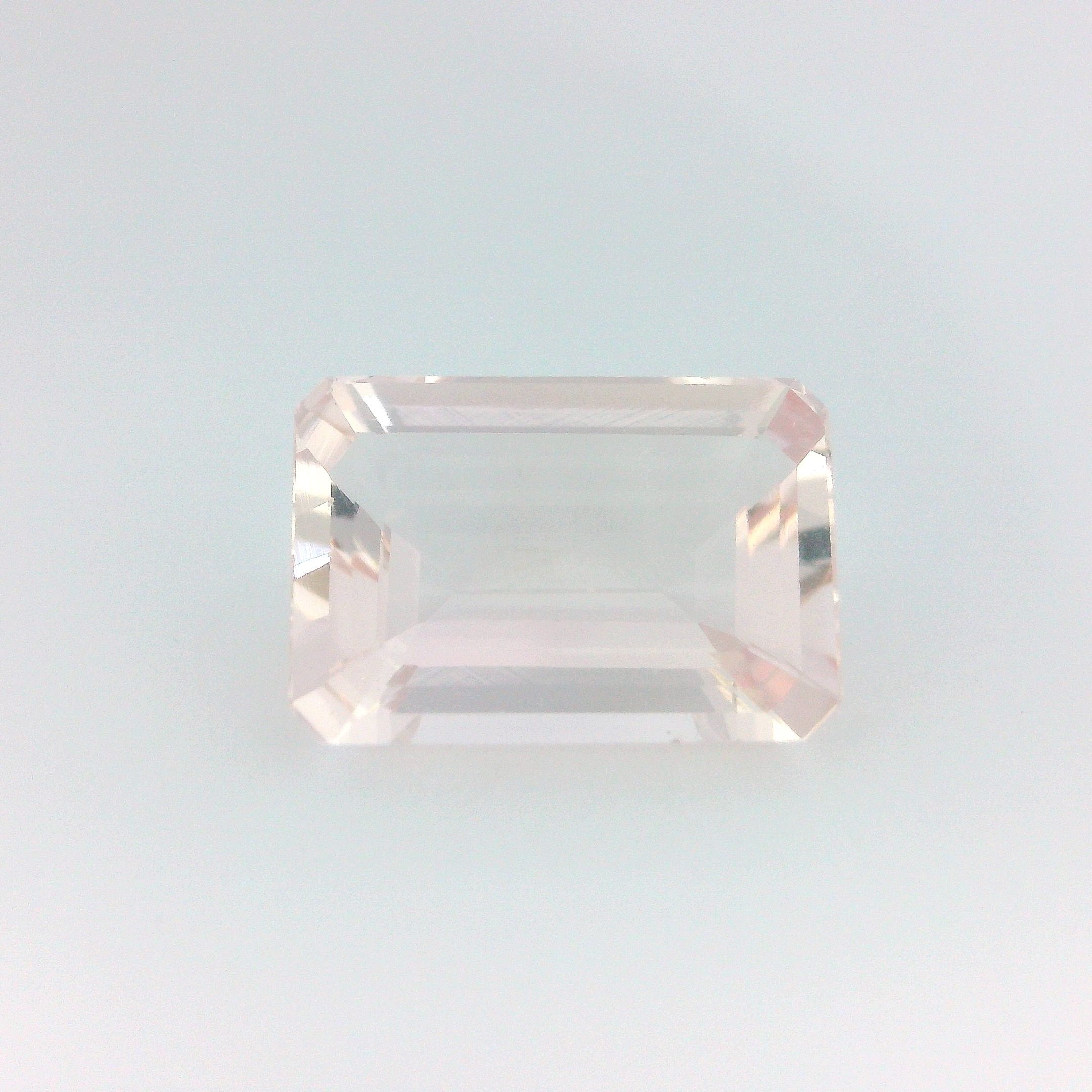 4.39 ct Octagonal morganite