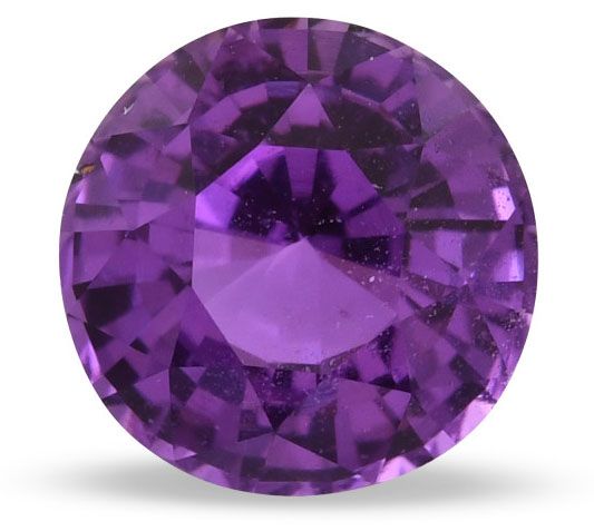 SAPPHIRE FACETED 2.23ct PURPLE Purple EC MADAGASCAR NONE