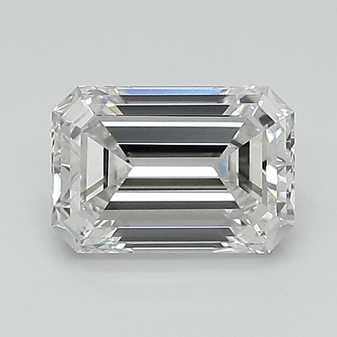 Diamant Émeraude 1.01 ct - Couleur F - Pureté SI1