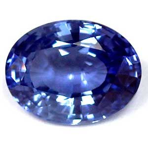 Szafir 1,53 ct, niebieski, szlif owalny