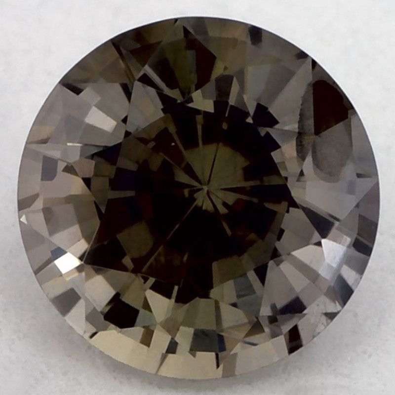 Szafir 1,14 ct, zielony, szlif okrągły