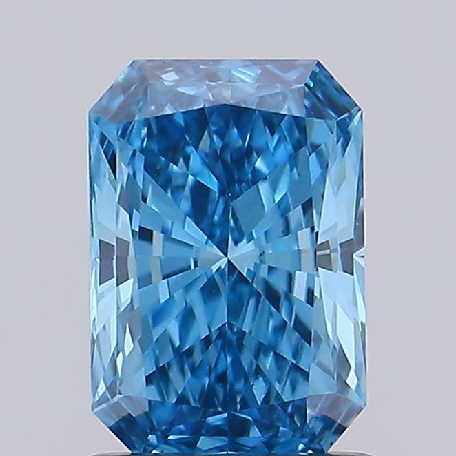 0.83 CT Fancy Vivid Blue RADIANT