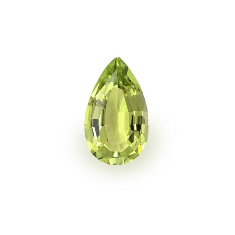TOURMALINE FACETED 1.07ct GREEN Green EC MOZAMBIQUE HEATED