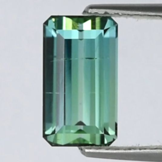 TOURMALINE FACETED 3.38ct GREEN Greenish Blue / Bluish Green SI AFGHANISTAN NONE