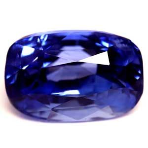 Szafir 2,39 ct, niebieski, szlif cushion