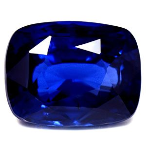 Szafir 7,02 ct, niebieski, szlif cushion