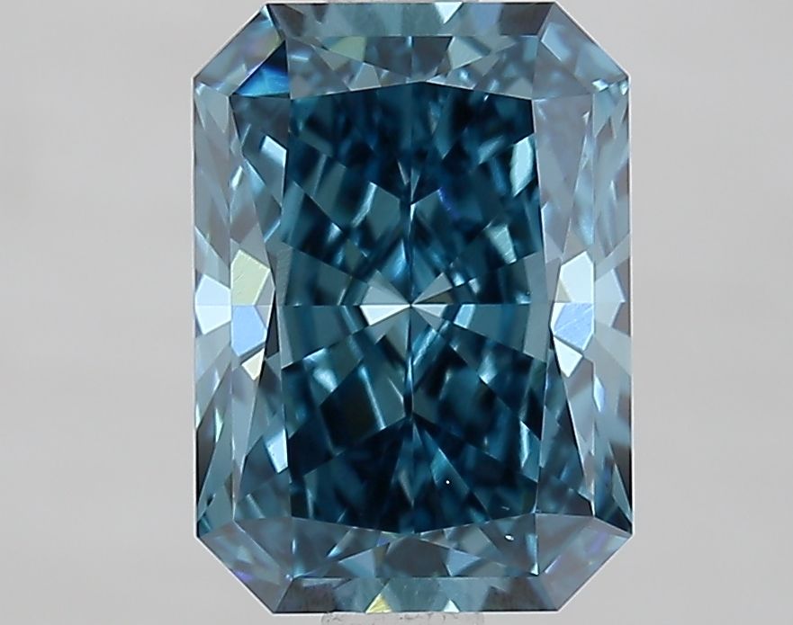 1.68 CT Fancy Vivid Blue RADIANT