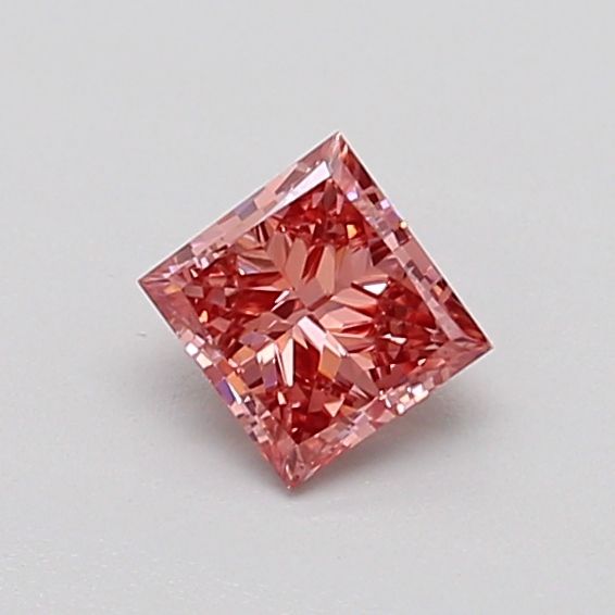 0.4 CT Fancy Intense Reddish Pink PRINCESS