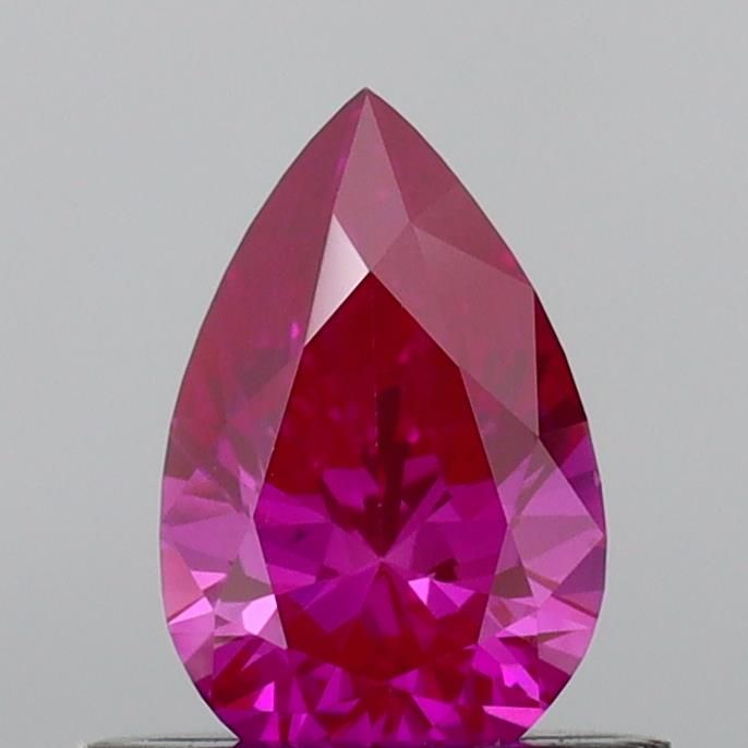 0.54 CT Fancy Deep Pink PEAR