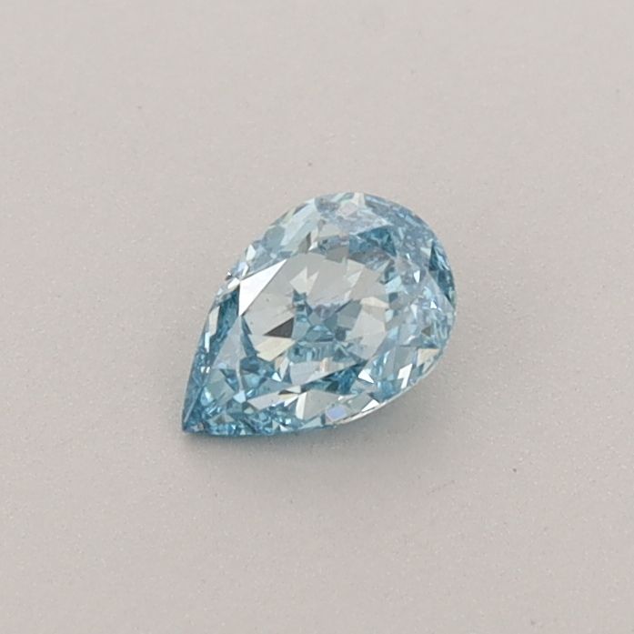 0.29 CT Fancy Vivid Blue PEAR