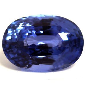 Szafir 2,12 ct, niebieski, szlif owalny