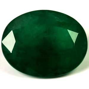 Szmaragd 6,56 ct, zielony, szlif owalny