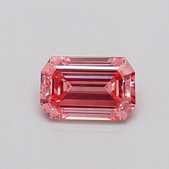 0.35 CT Fancy Vivid Reddish Purple EMERALD